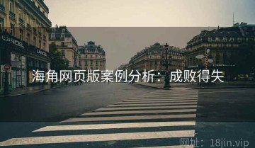 海角网页版案例分析：成败得失