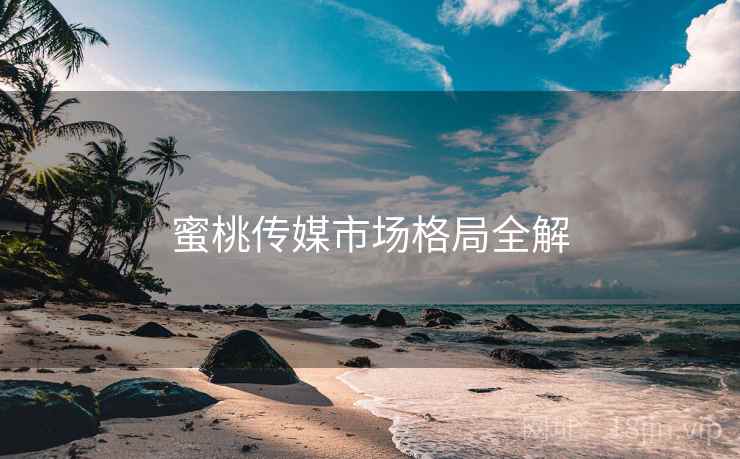 蜜桃传媒市场格局全解