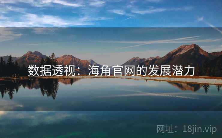 数据透视：海角官网的发展潜力